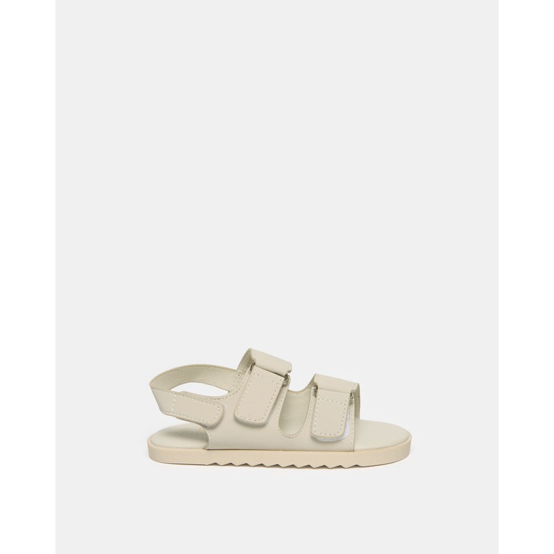 Infant Boys Ecru Buckle Strap Sandals