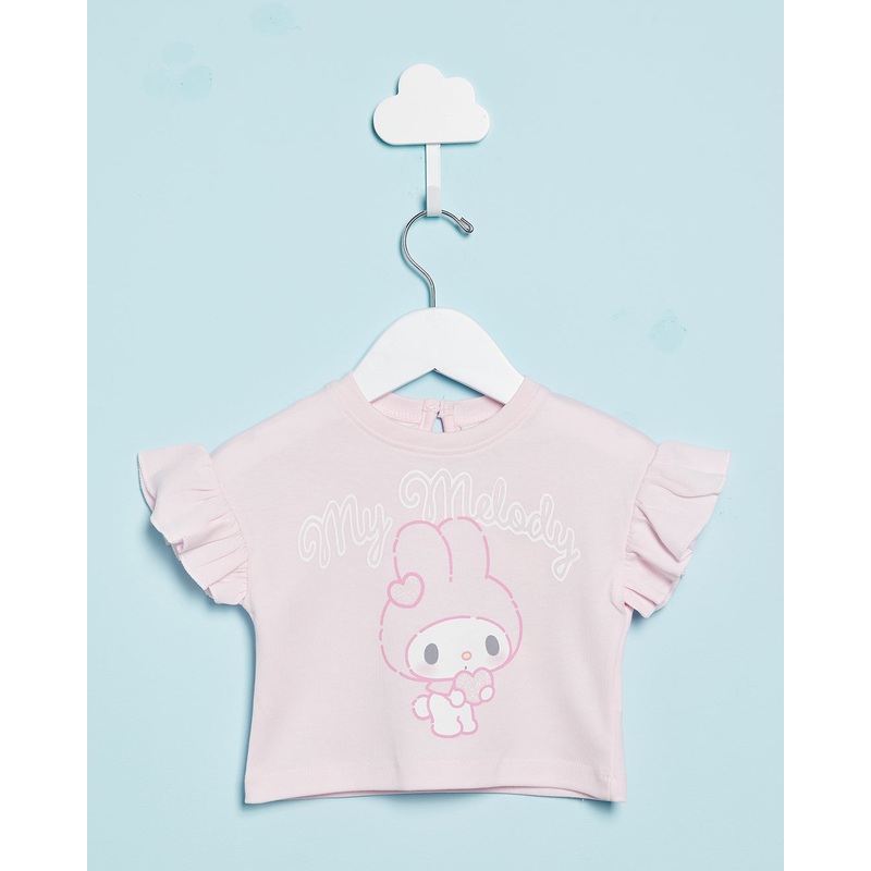 Infant Girls Pink Melody Hello Kitty T-Shirt