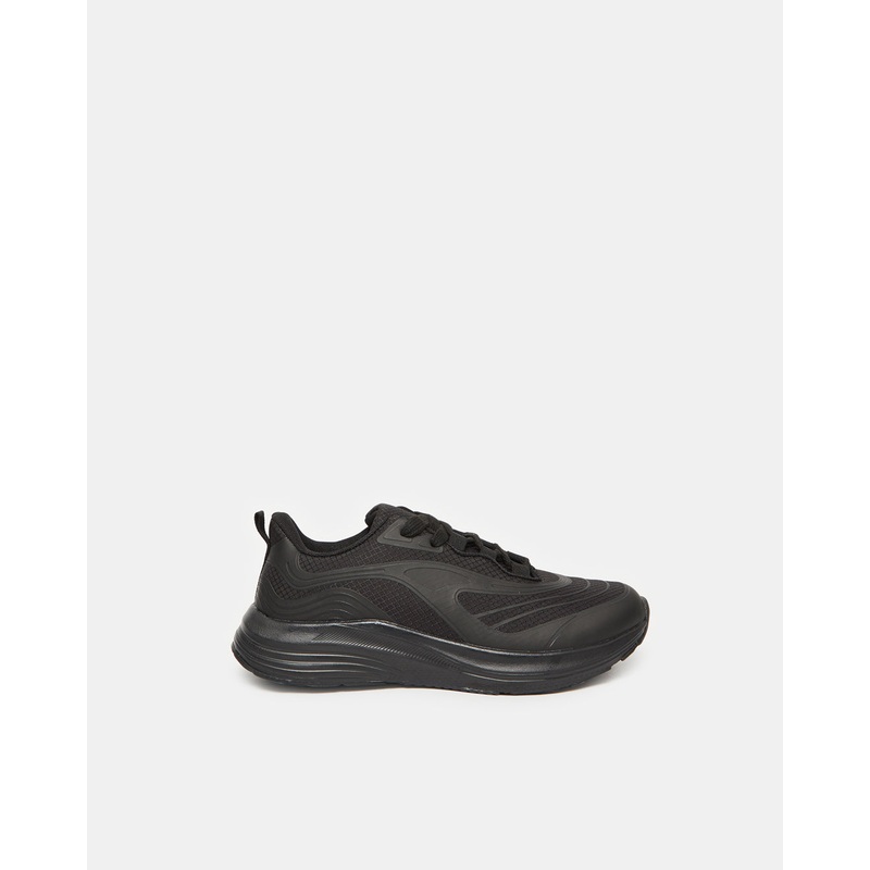Senior Boys Triple Black Trainers