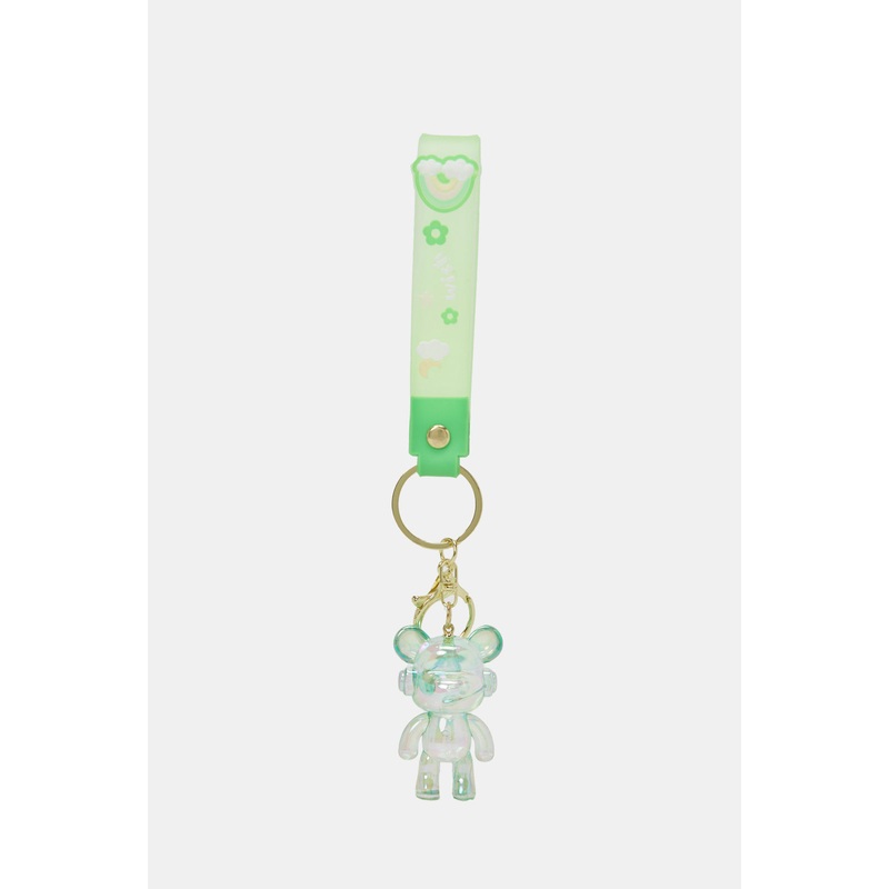 Women Green Embellished Key Ring