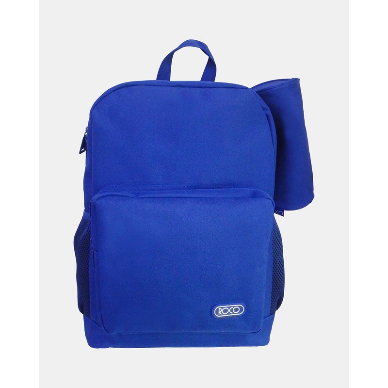 Roco Navy Bag Backpack With Pencil Case (17 Inch)
