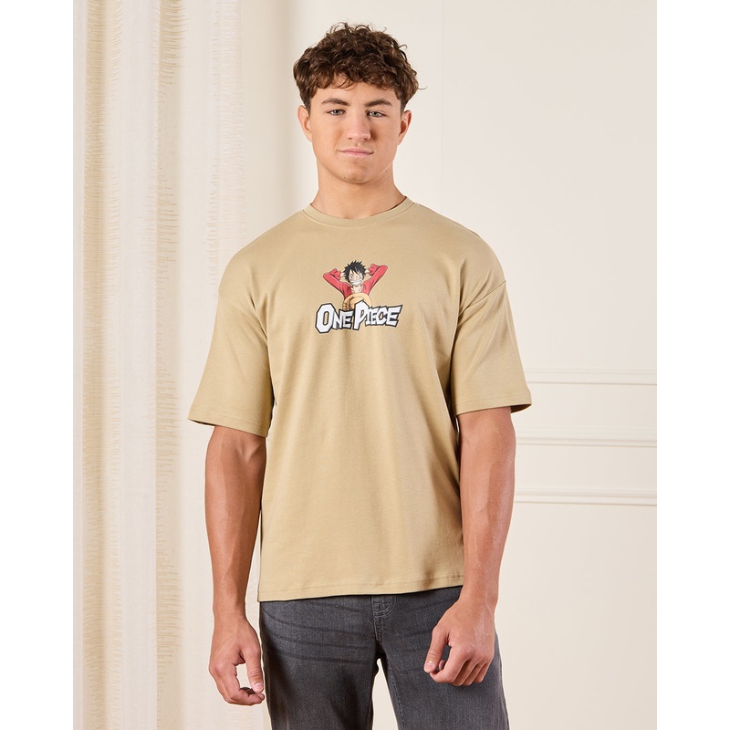 Senior Boys Beige One Piece T-Shirt