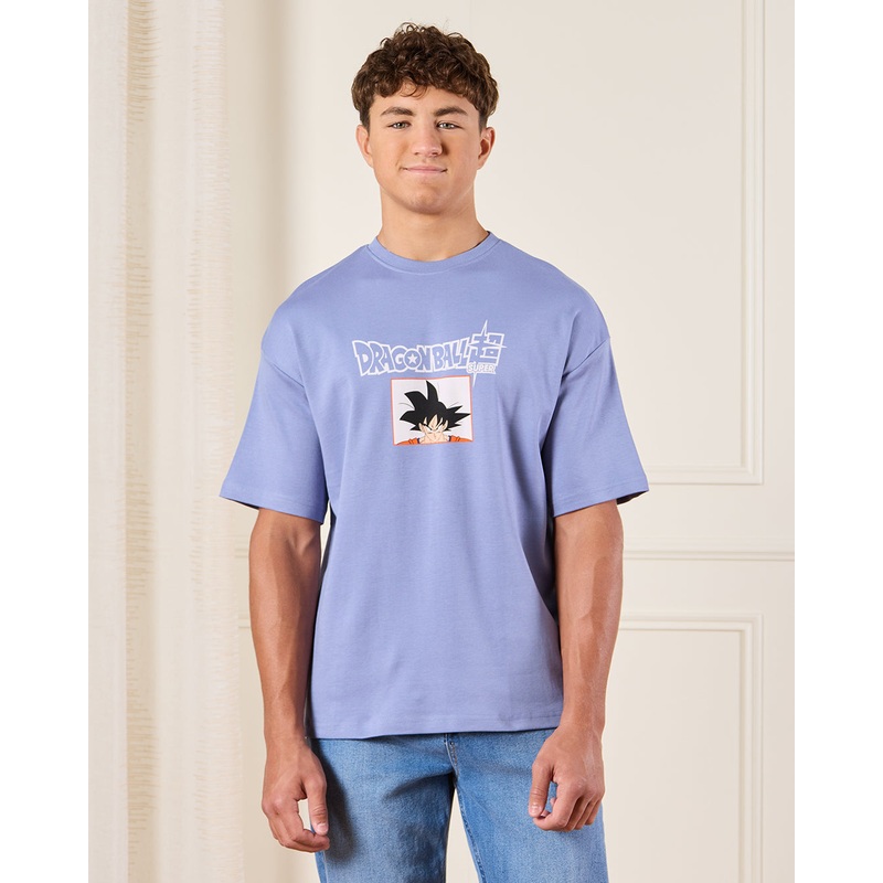 Senior Boys Blue Dragon Ball Z T-Shirt