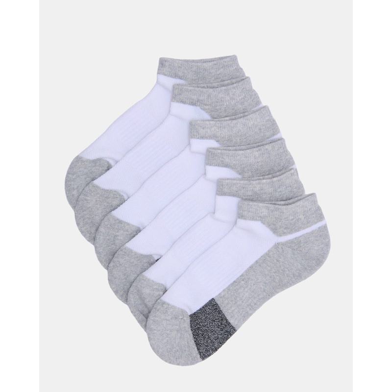 Senior Girls Grey Ankle Socks Set (3 Pairs)