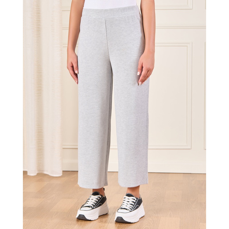 Senior Girls Grey Wide leg Trouser