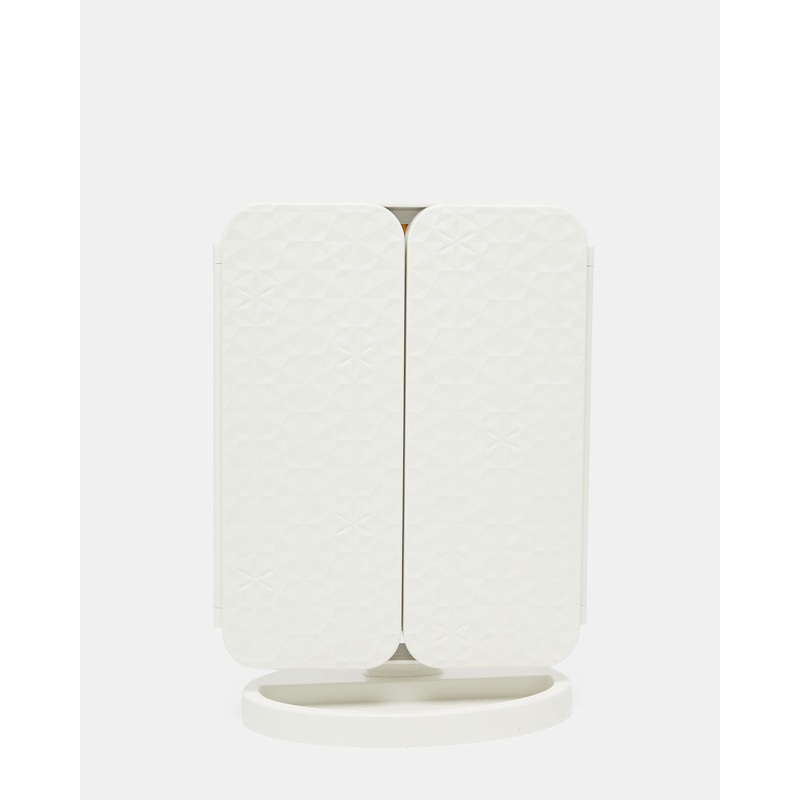 White Led With 3-Side Mirror