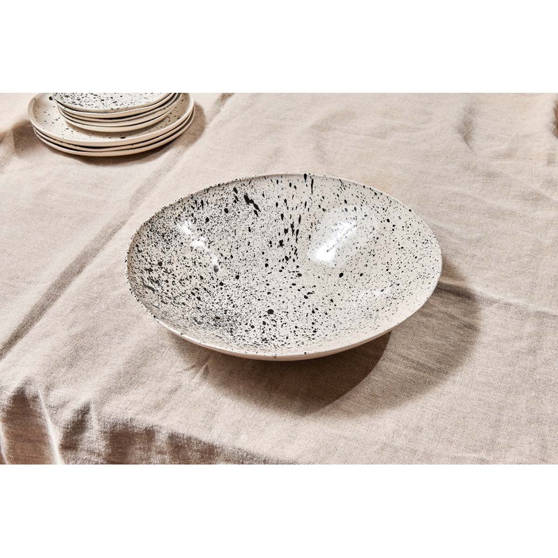 Ama Splatter Serving Bowl – Large