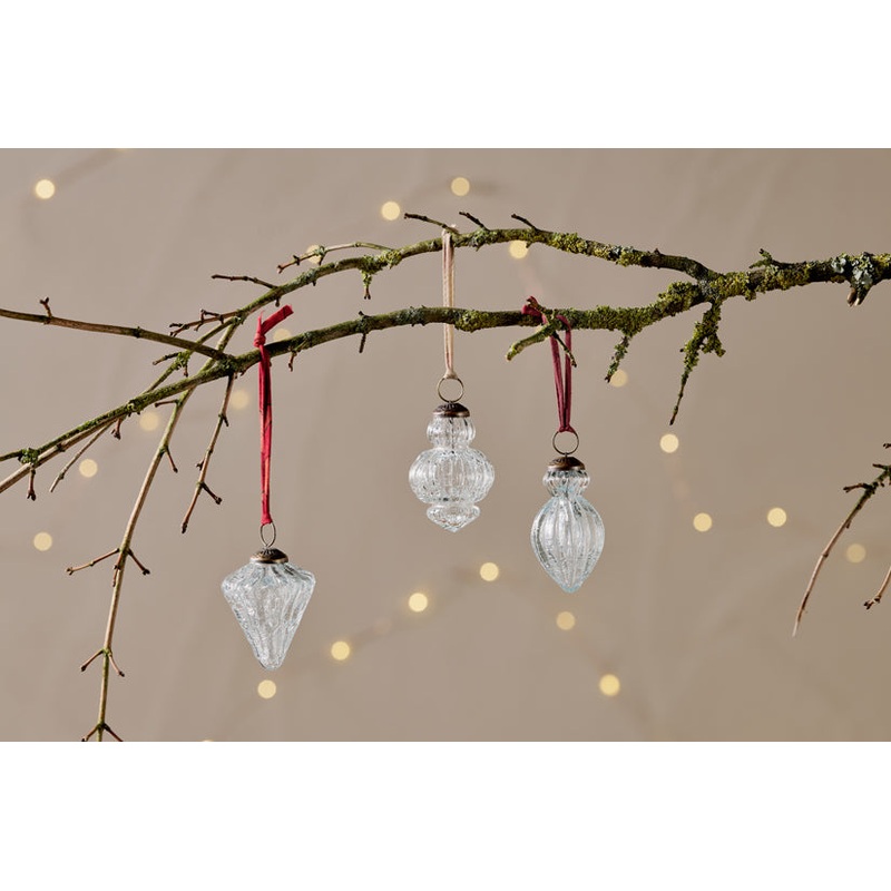 Calida Baubles – Clear Crackle (Set of 3)