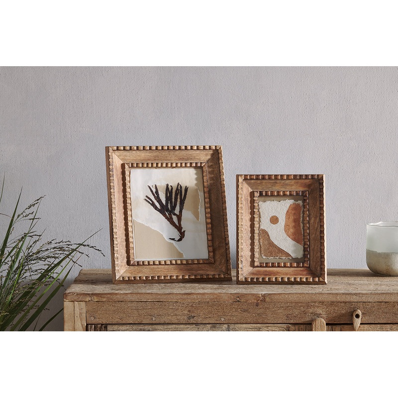Hansika Mango Wood Frame – Natural