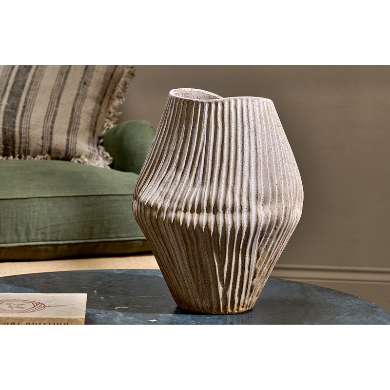 Kalai Ceramic Organic Shape Vase – Large