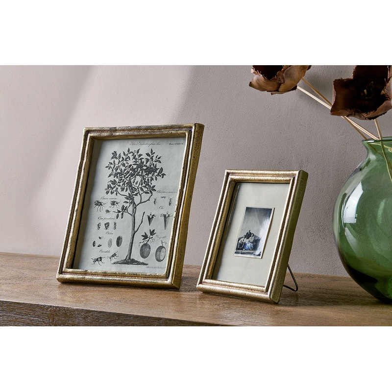 Pambani Photo Frame – Antique Brass