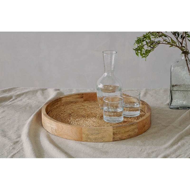 Akila Mango Wood Tray – Natural