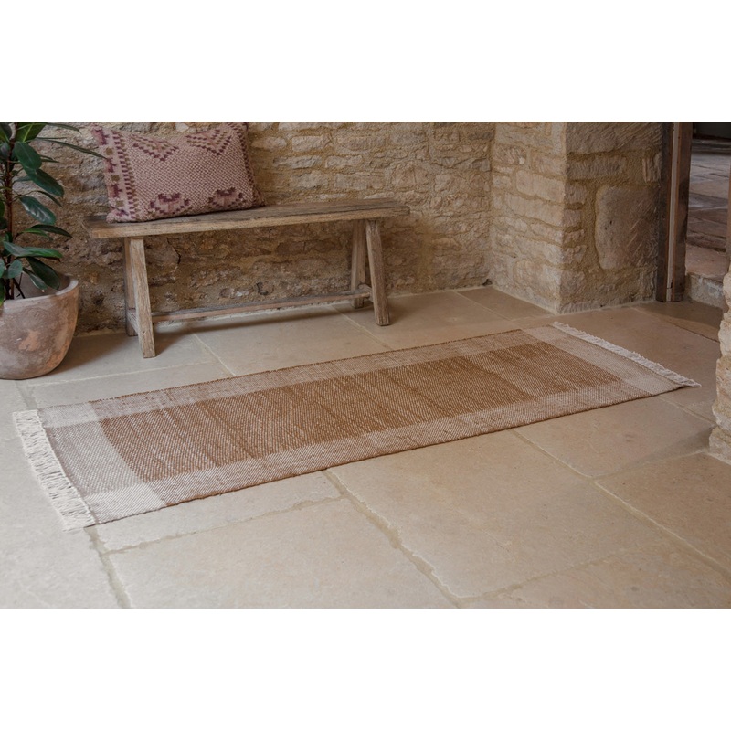 Andro Jute & Cotton Runner – Natural