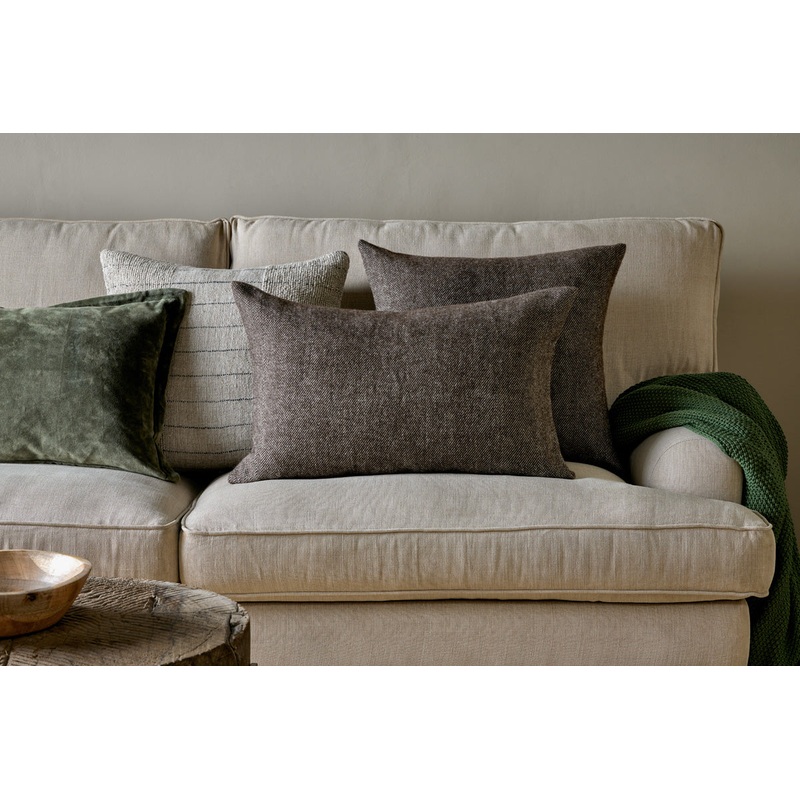 Dilli Wool Cushion Cover – Dark Brown
