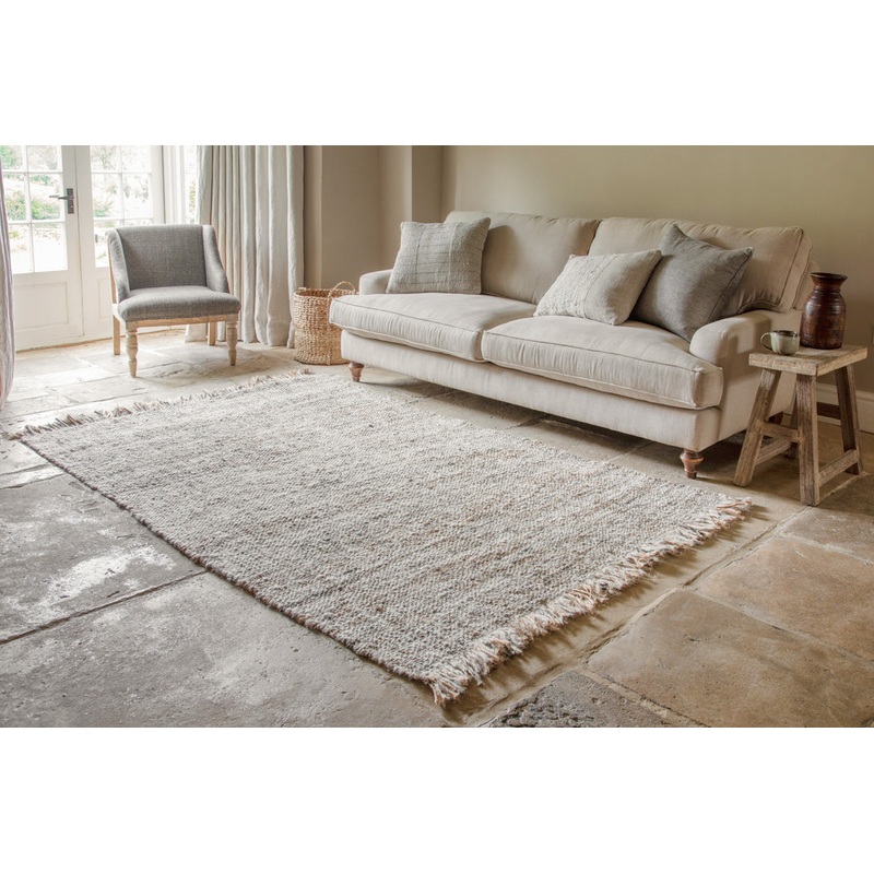 Khanna Jute & Wool Rug – Natural