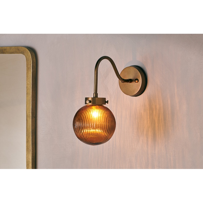 Konnie Bathroom Wall Light – Amber