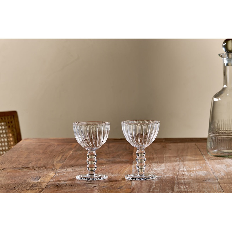 Santosa Sherry Glass – Clear (Set of 2)