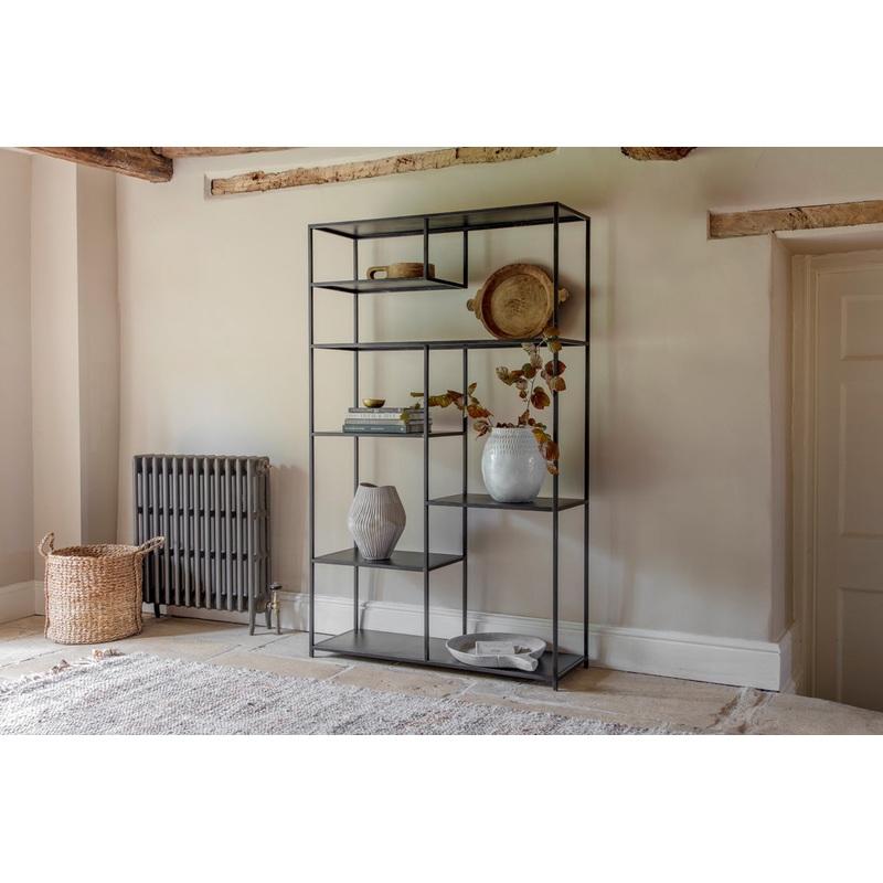 Tanvi Display Shelf – Black – Wide