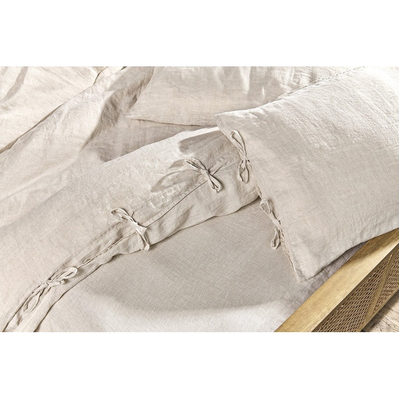 Adya Linen Duvet Cover – Natural