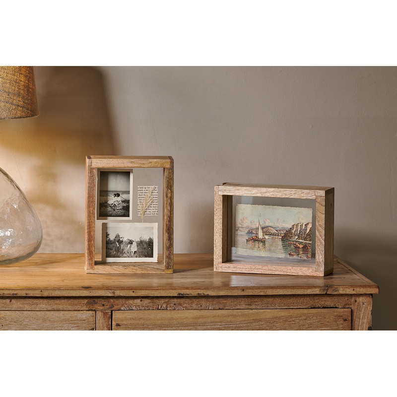 Indu Standing Wooden Frame – Mango Wood