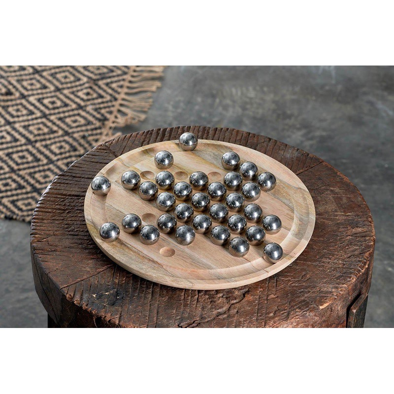 Mango Wood Giant Solitaire Board