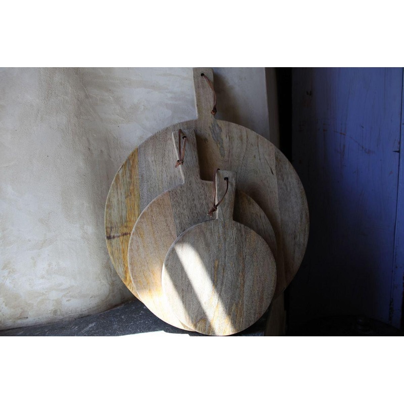 Mango Wood Pizza Boards|Mango Wood|Medium 43 x 32 x 2cm|Large 59 x 46 x 2cm