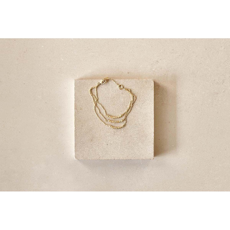 Mura Bracelet|Gold|23 x 0.2cm