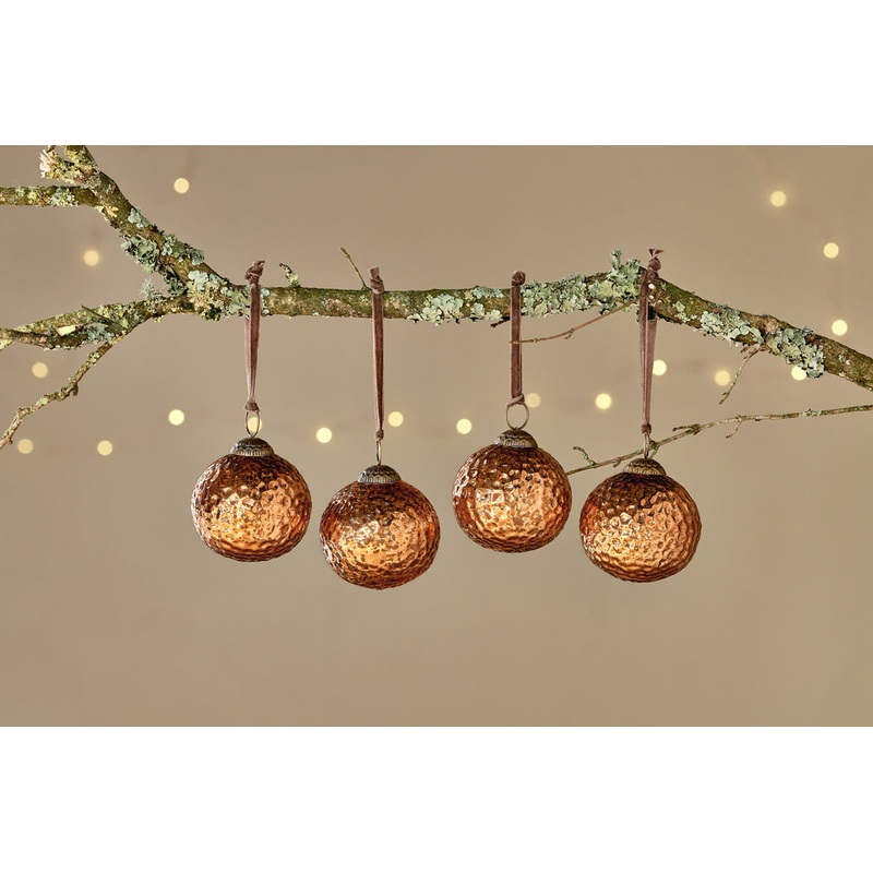 Narangi Baubles – Copper (Set of 4)
