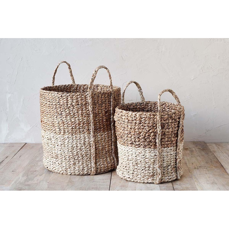 Nkomi Basket|Natural|Small 40 x 30cm (dia)|Large 50 x 40cm (dia)