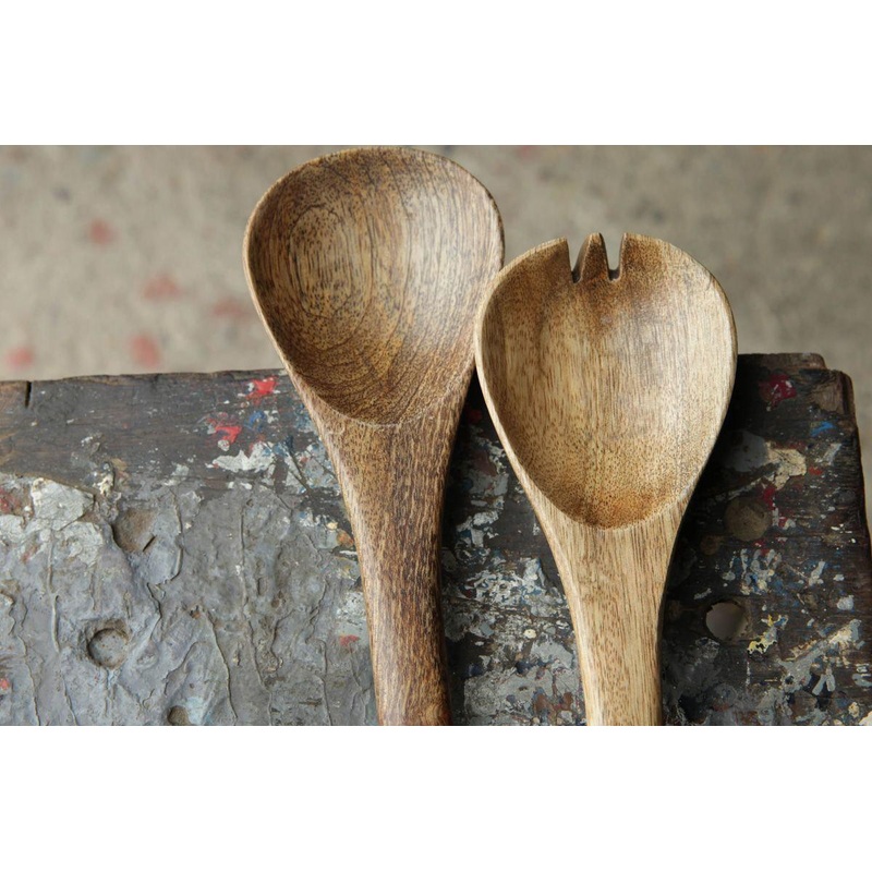 Salad Servers – Mango Wood (Set of 2)