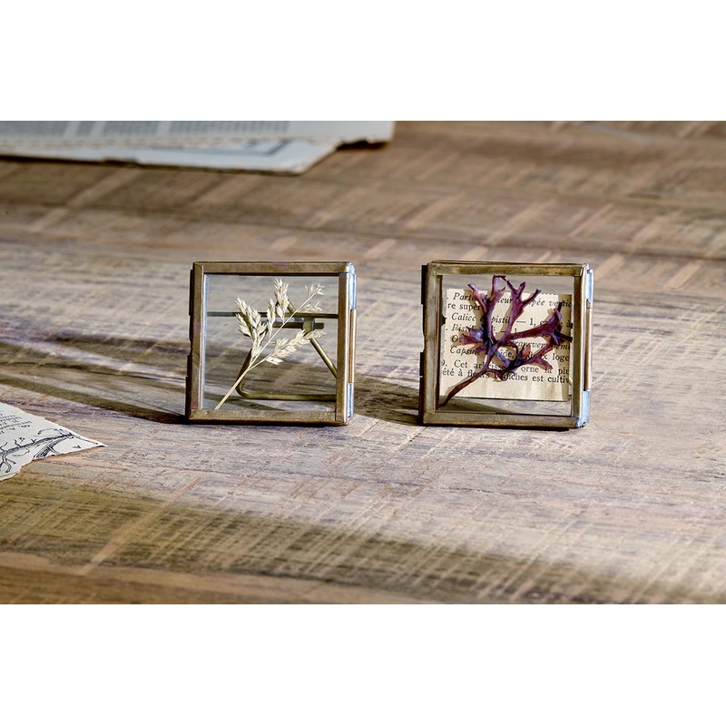 Tiny Danta Frame Antique Brass (Set of 2)