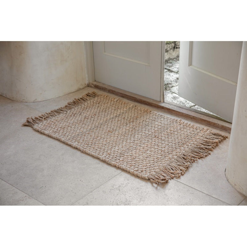Tunda Jute Doormat – Natural|Natural|60 x 90 cm