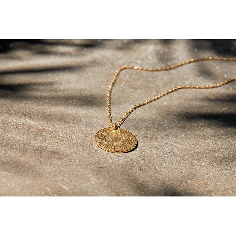 Karnataka Disc Pendant Necklace