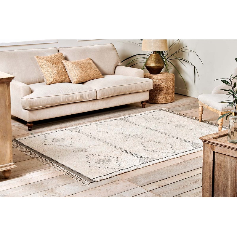 Mureu Rug|Natural & Black|120 x 180cm|150 x 240cm