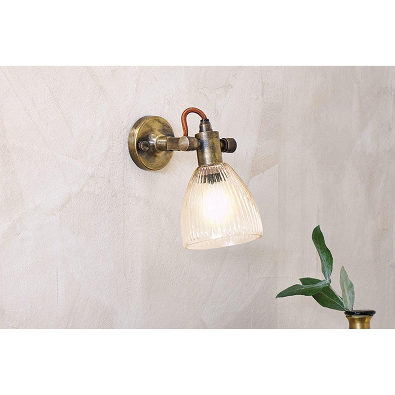 Rarni Recycled Glass Single Wall Light