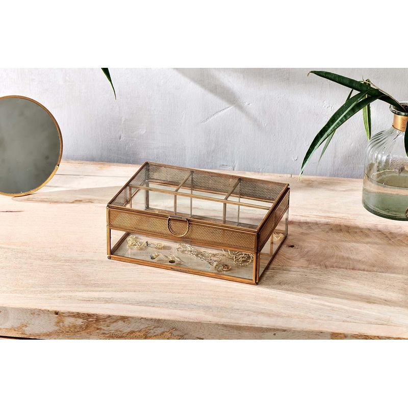 Tama Jewellery Box|Antique Brass|One Size