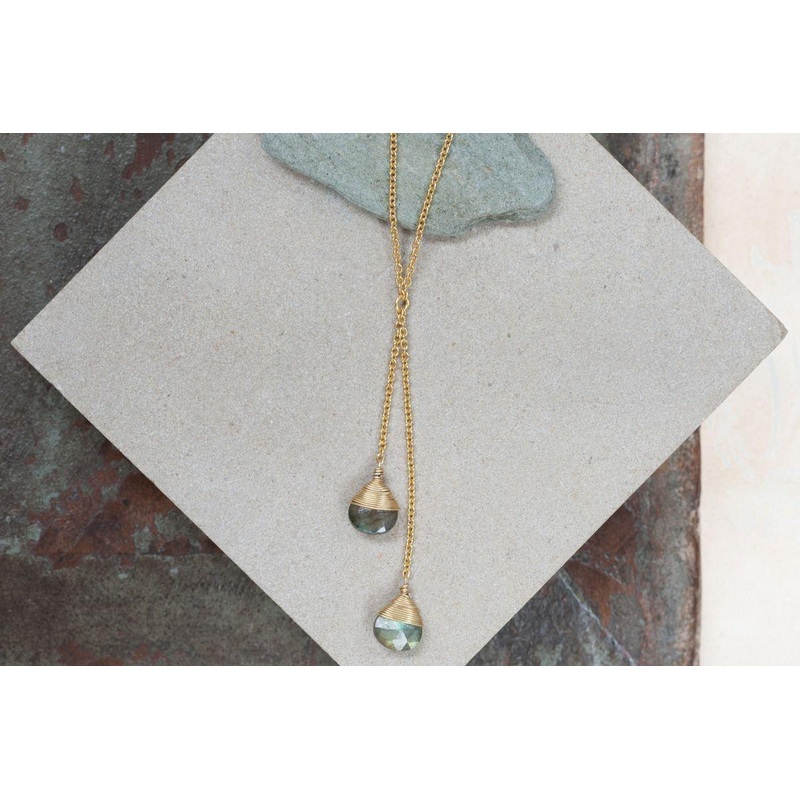 Adara Necklace|Gold|Drop 30cm