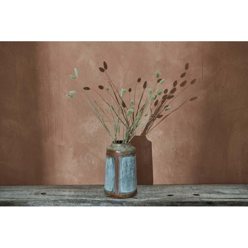 Bennu Straight Vase|Aged Zinc|26 x 16cm (dia)