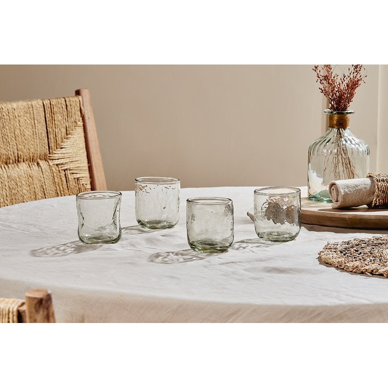 Chandani Tumbler Short – Clear – (Set of 4)