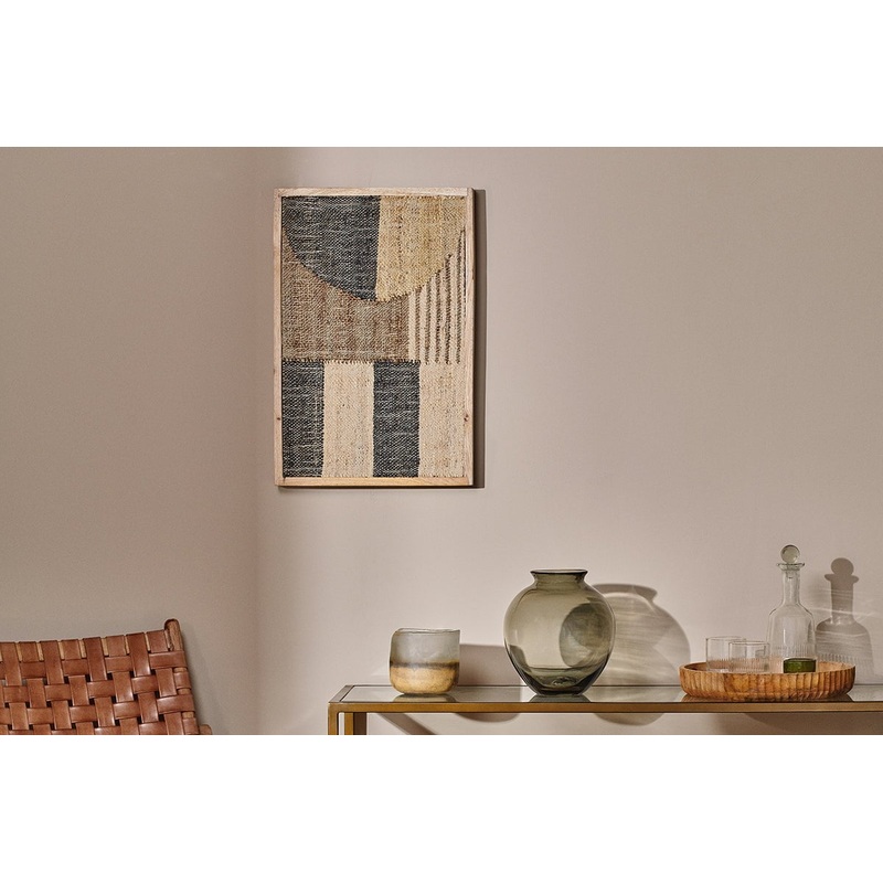 Hakeem Textile Wall Art|Natural|One Size