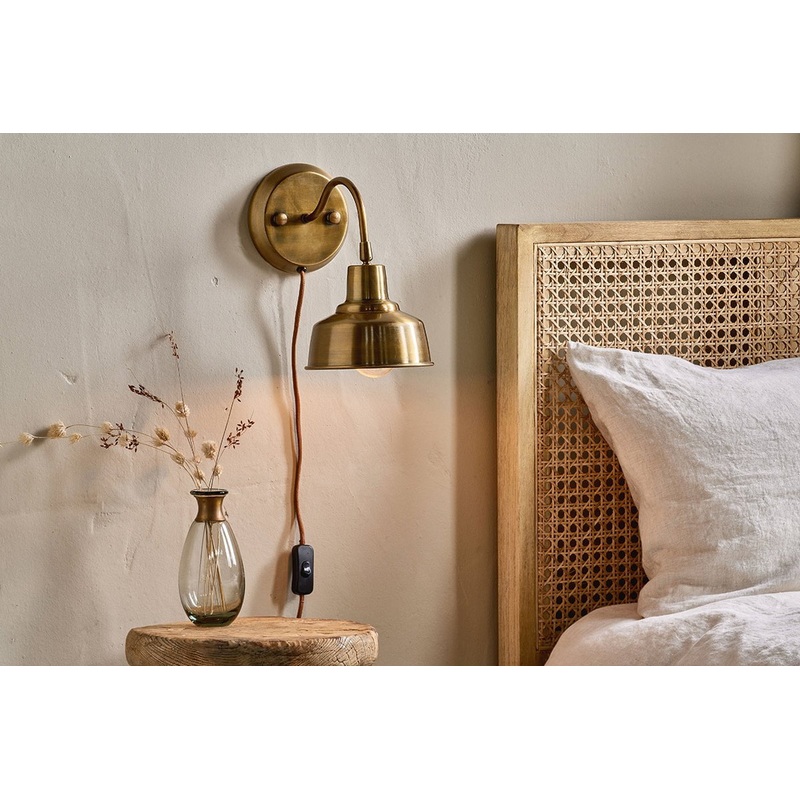 Nar Wall Lamp – Small|Antique Brass|Small
