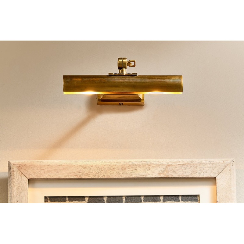 Pania Picture Wall Light|Antique Brass|One Size