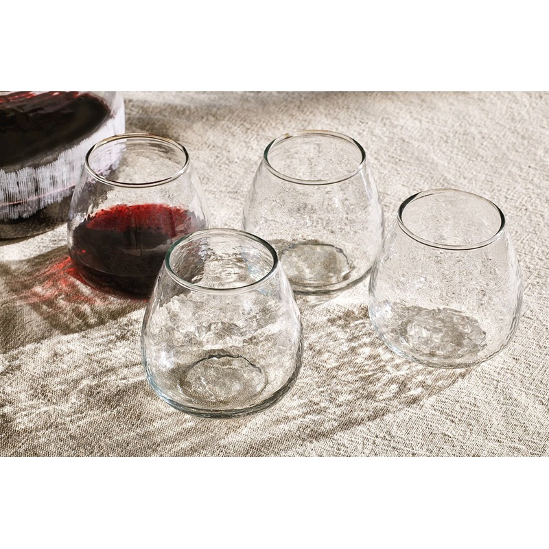 Sarda Stemless Wine Glass – (Set of 4)