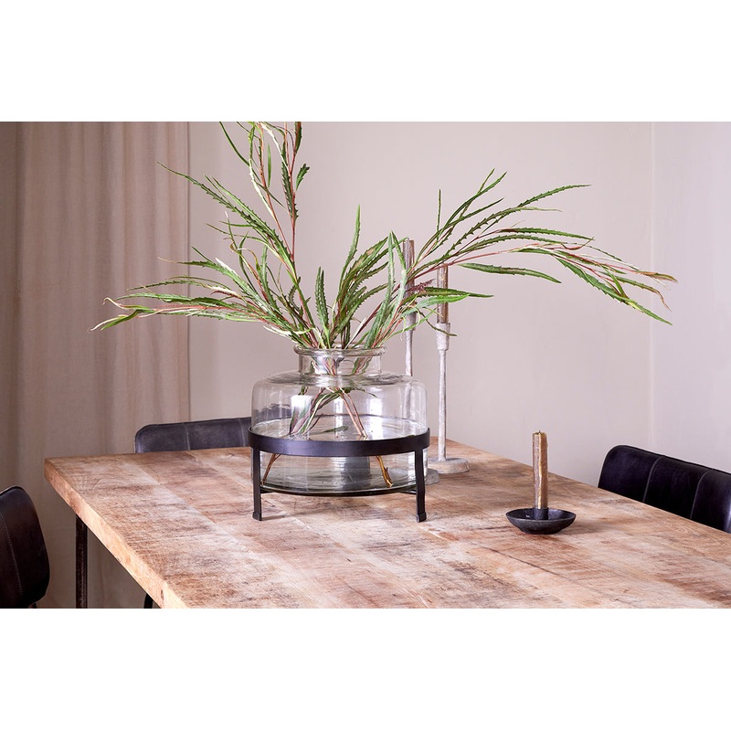 Akoro Recycled Glass Vase – Clear