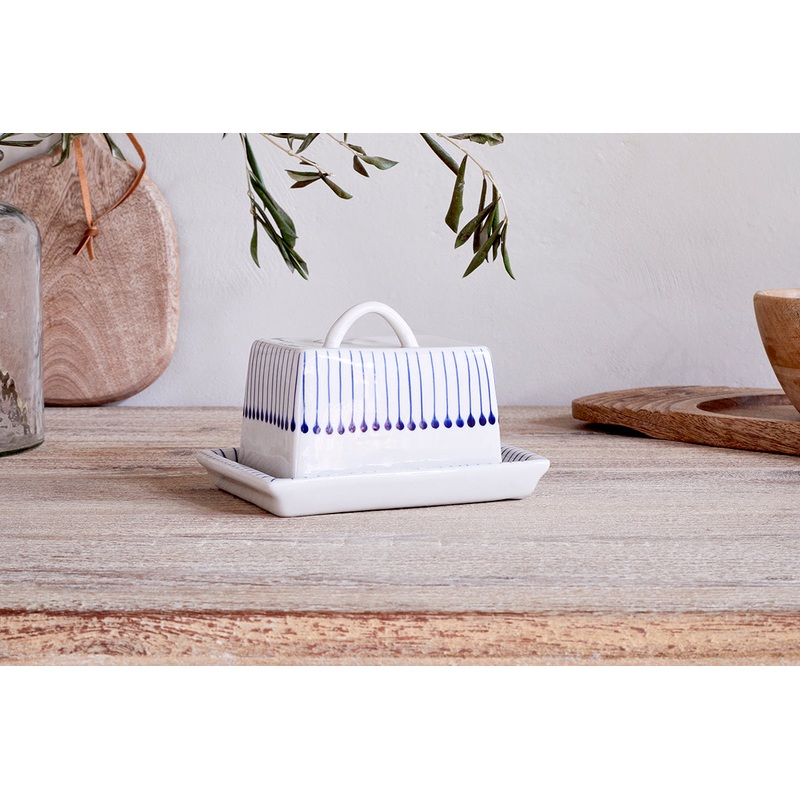 Iba Butter Dish – Indigo|Indigo|One Size