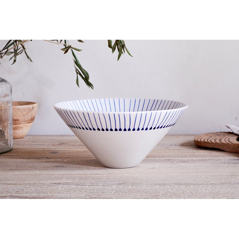 Iba Serving Bowl – Indigo|Indigo|Large|Small