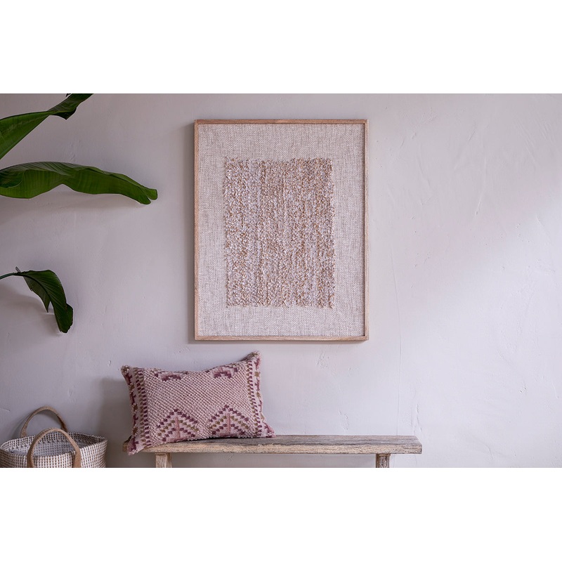 Ikona Textured Wall Art – Natural