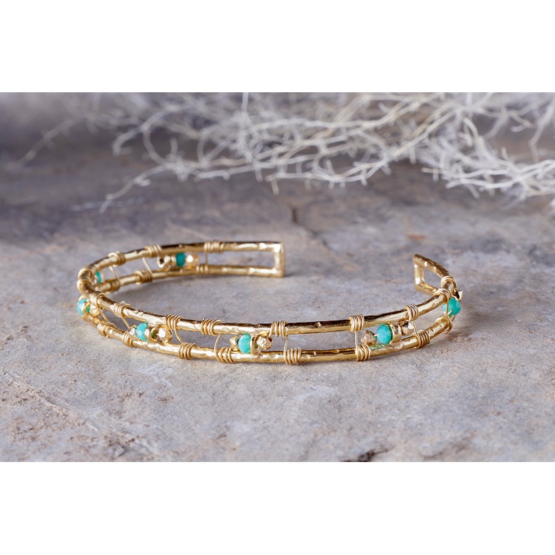 Mindra Bracelet – Turquoise|Turquoise|One Size