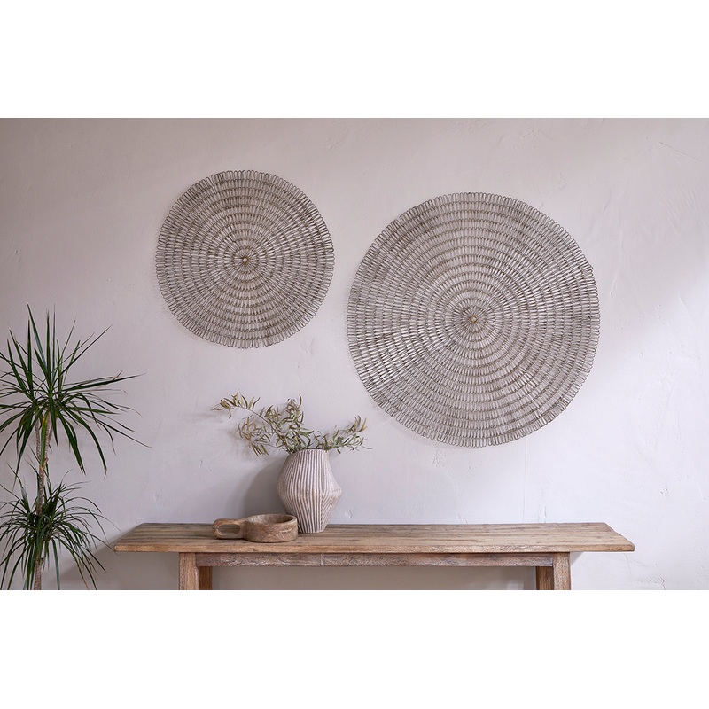Rayan Wire Wall Art – Antique Brass