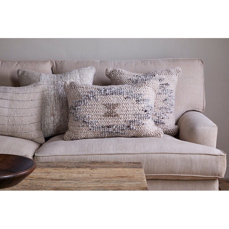 Tendai Cotton & Wool Cushion Cover – Natural